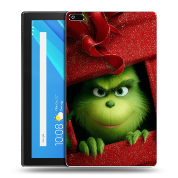 Силиконовый чехол на Lenovo Tab 4 8 с принтом Новый год Силиконовый чехол на Lenovo Tab 4 8 с принтом Новый год