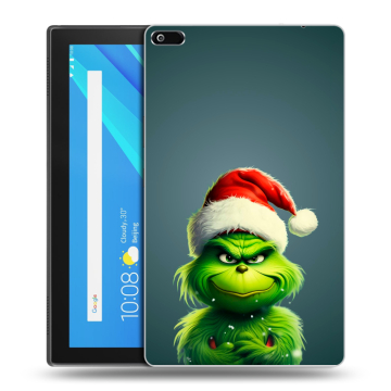 Силиконовый чехол на Lenovo Tab 4 8 с принтом Новый год