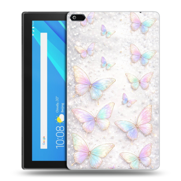 Силиконовый чехол на Lenovo Tab 4 8 с принтом женский Силиконовый чехол на Lenovo Tab 4 8 с принтом женский
