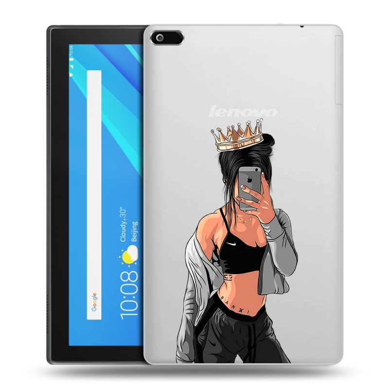Силиконовый чехол на Lenovo Tab 4 8 с принтом Женские принты Силиконовый чехол на Lenovo Tab 4 8 с принтом Женские принты