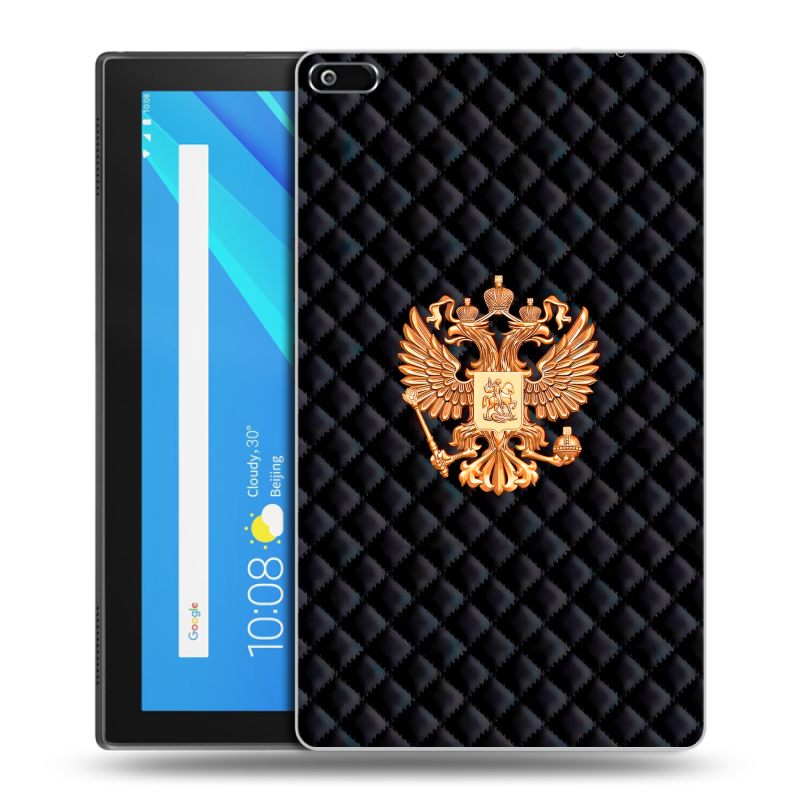 Силиконовый чехол на Lenovo Tab 4 8 с принтом Герб России принт Силиконовый чехол на Lenovo Tab 4 8 с принтом Герб России принт