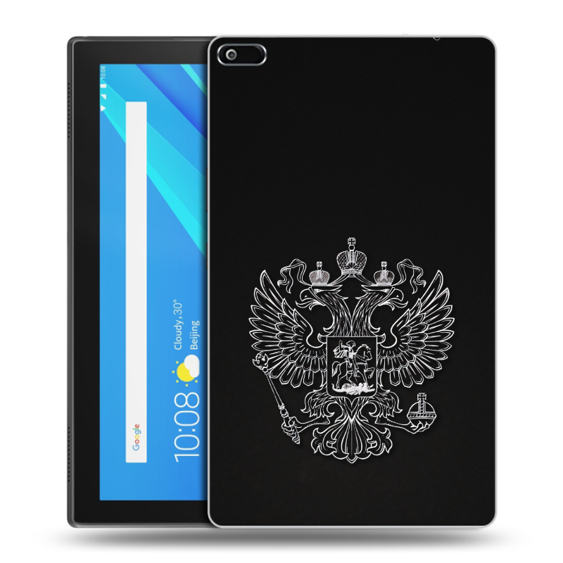 Силиконовый чехол на Lenovo Tab 4 8 с принтом Герб России Силиконовый чехол на Lenovo Tab 4 8 с принтом Герб России