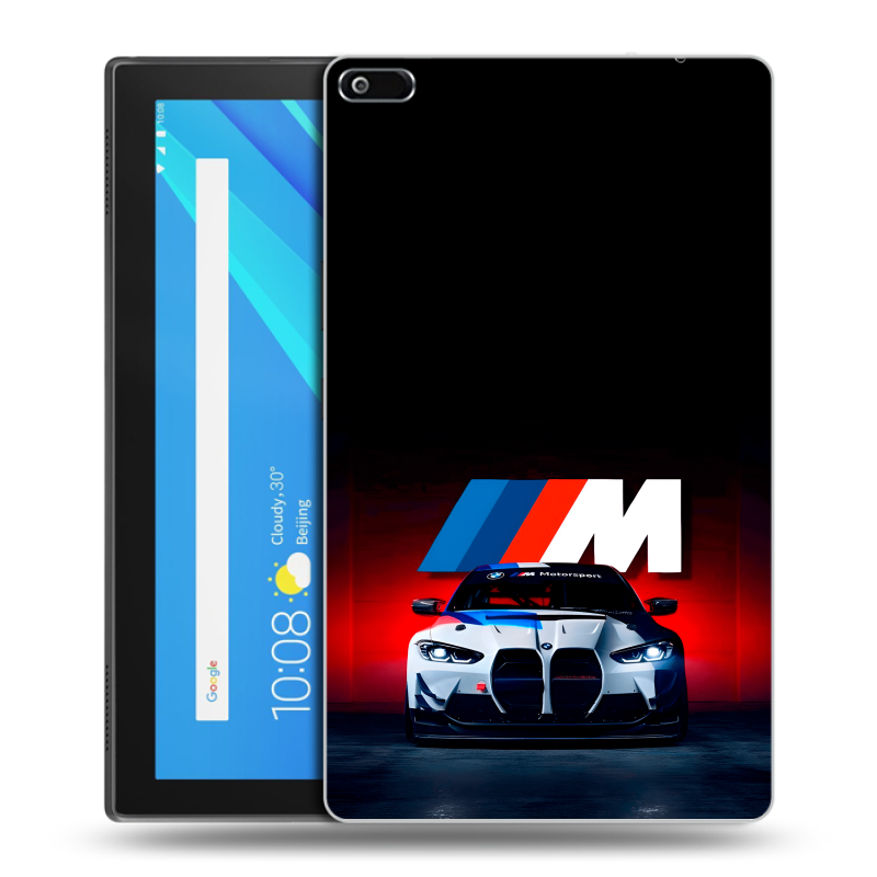 Силиконовый чехол на Lenovo Tab 4 8 с принтом БМВ BMW Силиконовый чехол на Lenovo Tab 4 8 с принтом БМВ BMW