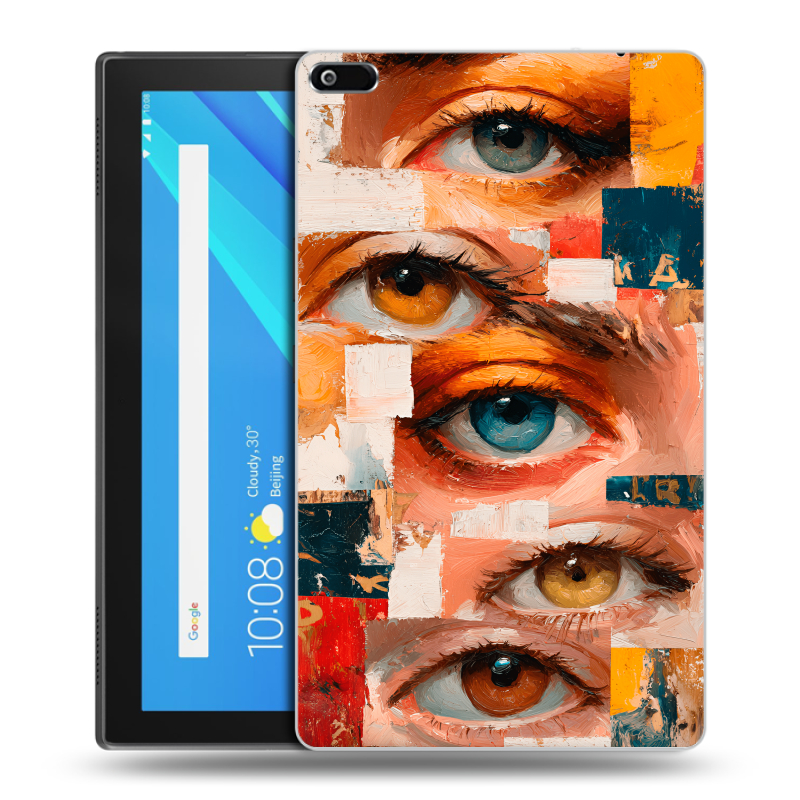 Силиконовый чехол на Lenovo Tab 4 8 с принтом Модный принт Силиконовый чехол на Lenovo Tab 4 8 с принтом Модный принт