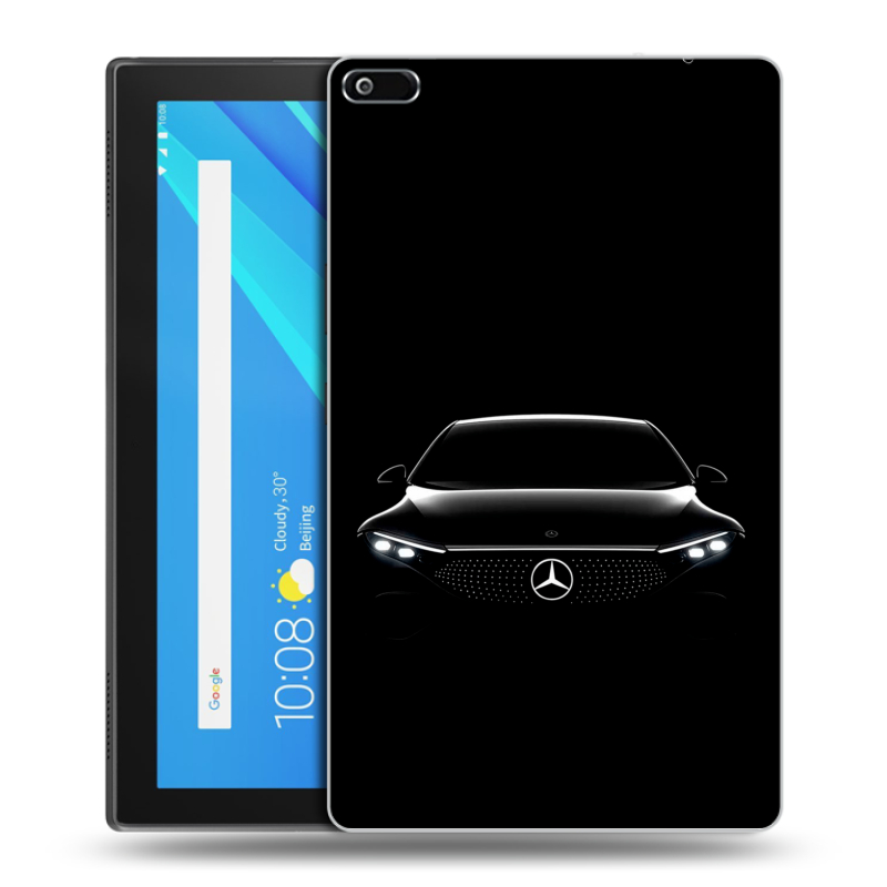 Силиконовый чехол на Lenovo Tab 4 8 с принтом Mercedes Мерседес Силиконовый чехол на Lenovo Tab 4 8 с принтом Mercedes Мерседес