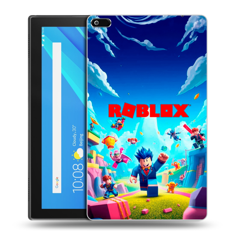 Силиконовый чехол на Lenovo Tab 4 8 с принтом Roblox Роблокс Силиконовый чехол на Lenovo Tab 4 8 с принтом Roblox Роблокс