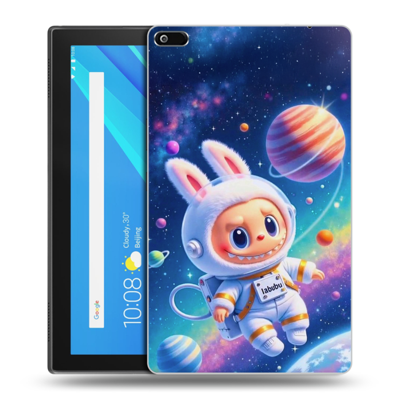 Силиконовый чехол на Lenovo Tab 4 8 с принтом Labubu Лабубу Силиконовый чехол на Lenovo Tab 4 8 с принтом Labubu Лабубу