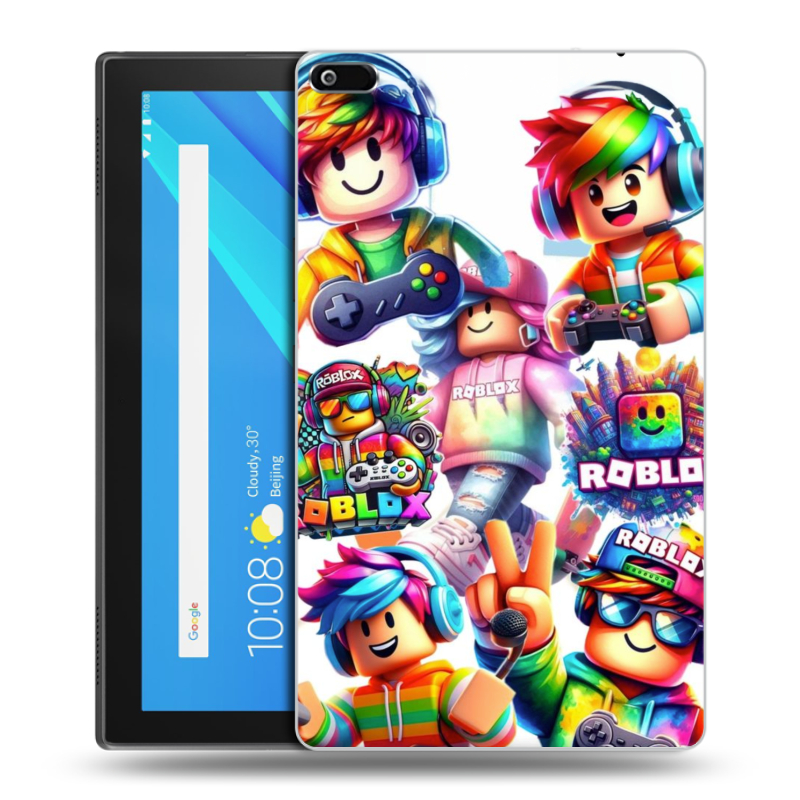 Силиконовый чехол на Lenovo Tab 4 8 с принтом Roblox Роблокс Силиконовый чехол на Lenovo Tab 4 8 с принтом Roblox Роблокс