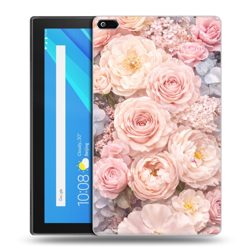 Силиконовый чехол на Lenovo Tab 4 8 с принтом женский Силиконовый чехол на Lenovo Tab 4 8 с принтом женский