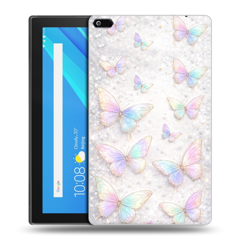 Силиконовый чехол на Lenovo Tab 4 8 с принтом женский Силиконовый чехол на Lenovo Tab 4 8 с принтом женский