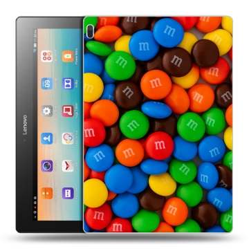 Силиконовый чехол на планшета Lenovo Tab 4 10 с принтом Конфеты Силиконовый чехол на планшета Lenovo Tab 4 10 с принтом Конфеты