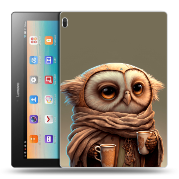 Силиконовый чехол на планшета Lenovo Tab 4 10 с принтом Сова Силиконовый чехол на планшета Lenovo Tab 4 10 с принтом Сова