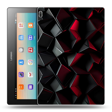 Силиконовый чехол на Lenovo Tab 4 10 с принтом Абстракция