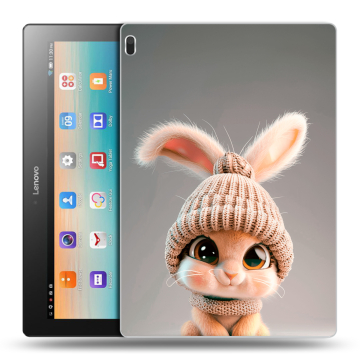Силиконовый чехол на Lenovo Tab 4 10 с принтом Кролик