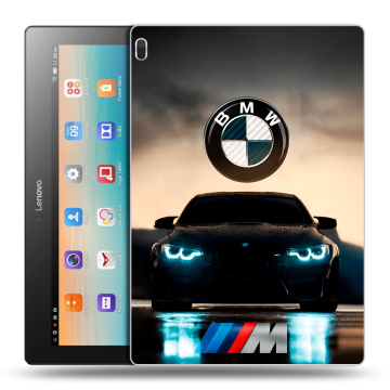 Силиконовый чехол на Lenovo Tab 4 10 с принтом БМВ BMW