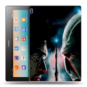 Силиконовый чехол на Lenovo Tab 4 10 с принтом Гарри Поттер Harry Potter