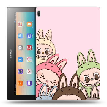 Силиконовый чехол на Lenovo Tab 4 10 с принтом Лабубу