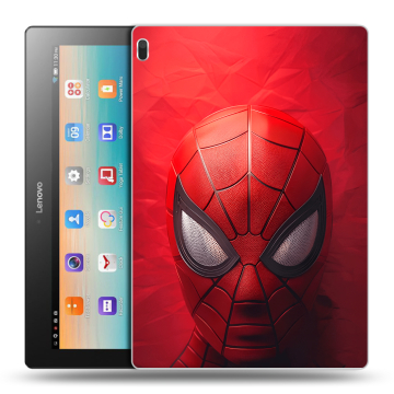 Силиконовый чехол на Lenovo Tab 4 10 с принтом Spiderman Человек паук