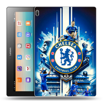 Силиконовый чехол на Lenovo Tab 4 10 с принтом Chelsea Челси