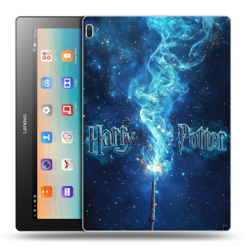 Силиконовый чехол на Lenovo Tab 4 10 с принтом Harry Potter Гарри Поттер