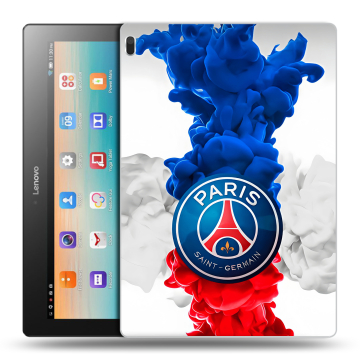 Силиконовый чехол на Lenovo Tab 4 10 с принтом PSG ПСЖ