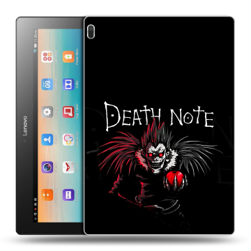 Силиконовый чехол на Lenovo Tab 4 10 с принтом Death note Тетрадь смерти