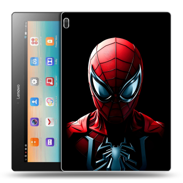 Силиконовый чехол на Lenovo Tab 4 10 с принтом Spiderman Человек паук