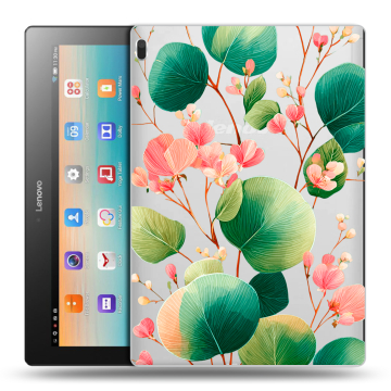 Силиконовый чехол на Lenovo Tab 4 10 с принтом женский
