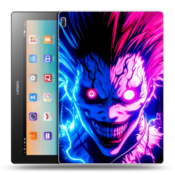 Силиконовый чехол на Lenovo Tab 4 10 с принтом Death note Тетрадь смерти