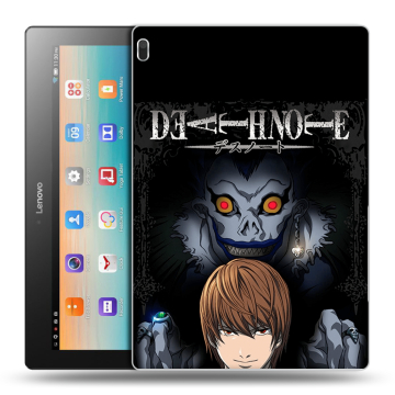 Силиконовый чехол на Lenovo Tab 4 10 с принтом Death note Тетрадь смерти