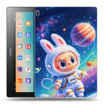 Силиконовый чехол на Lenovo Tab 4 10 с принтом Labubu Лабубу