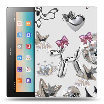 Силиконовый чехол на Lenovo Tab 4 10 с принтом Y2K