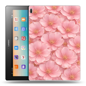 Силиконовый чехол на Lenovo Tab 4 10 с принтом женский