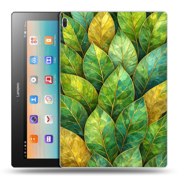 Силиконовый чехол на Lenovo Tab 4 10 с принтом женский