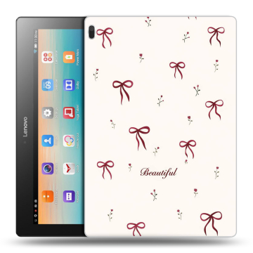 Силиконовый чехол на Lenovo Tab 4 10 с принтом для девочек