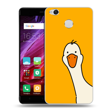 Силиконовый противоударный чехол на Xiaomi RedMi 4X с принтом Утка