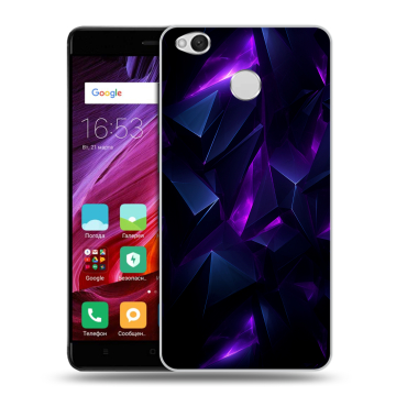 Силиконовый противоударный чехол на Xiaomi RedMi 4X с принтом Абстракиция