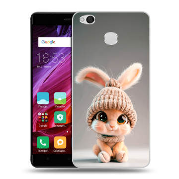 Силиконовый противоударный чехол на Xiaomi RedMi 4X с принтом Кролик Силиконовый противоударный чехол на Xiaomi RedMi 4X с принтом Кролик