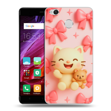 Силиконовый противоударный чехол на Xiaomi RedMi 4X с принтом для девочек Силиконовый противоударный чехол на Xiaomi RedMi 4X с принтом для девочек