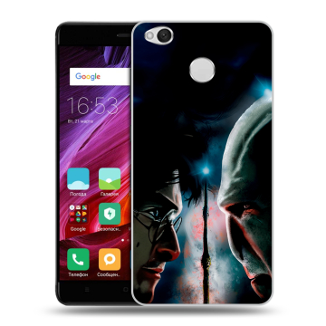 Силиконовый противоударный чехол на Xiaomi RedMi 4X с принтом Гарри Поттер Harry Potter