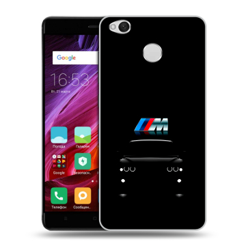 Силиконовый противоударный чехол на Xiaomi RedMi 4X с принтом БМВ BMW Силиконовый противоударный чехол на Xiaomi RedMi 4X с принтом БМВ BMW