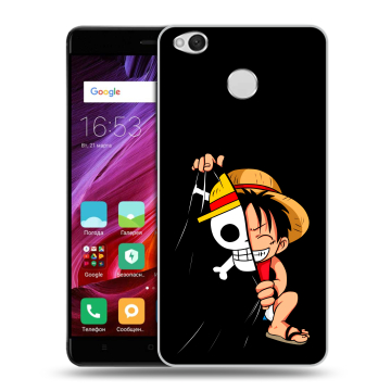 Силиконовый противоударный чехол на Xiaomi RedMi 4X с принтом One Piece Ван Пис