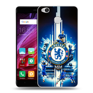 Силиконовый противоударный чехол на Xiaomi RedMi 4X с принтом Chelsea Челси
