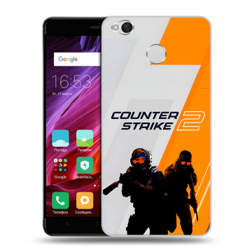 Силиконовый противоударный чехол на Xiaomi RedMi 4X с принтом Counter Strike Силиконовый противоударный чехол на Xiaomi RedMi 4X с принтом Counter Strike