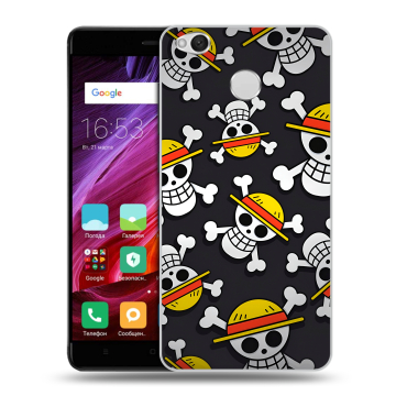 Силиконовый противоударный чехол на Xiaomi RedMi 4X с принтом One Piece Ван Пис