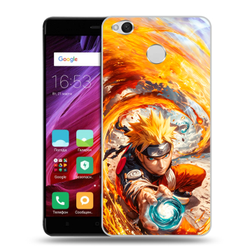 Силиконовый противоударный чехол на Xiaomi RedMi 4X с принтом Аниме Наруто Naruto Силиконовый противоударный чехол на Xiaomi RedMi 4X с принтом Аниме Наруто Naruto
