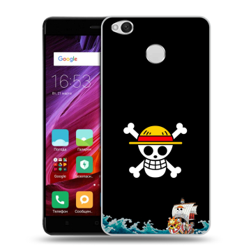 Силиконовый противоударный чехол на Xiaomi RedMi 4X с принтом One Piece Ван Пис Силиконовый противоударный чехол на Xiaomi RedMi 4X с принтом One Piece Ван Пис