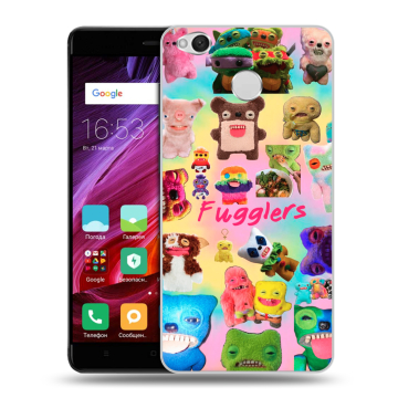 Силиконовый противоударный чехол на Xiaomi RedMi 4X с принтом Флагер Fuggler