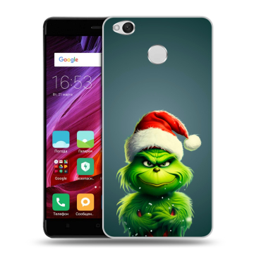 Силиконовый противоударный чехол на Xiaomi RedMi 4X с принтом Новый год