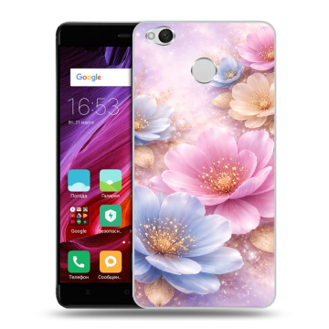 Силиконовый противоударный чехол на Xiaomi RedMi 4X с принтом женский Силиконовый противоударный чехол на Xiaomi RedMi 4X с принтом женский